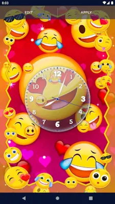 Emoji Wink Live Wallpaper android App screenshot 3